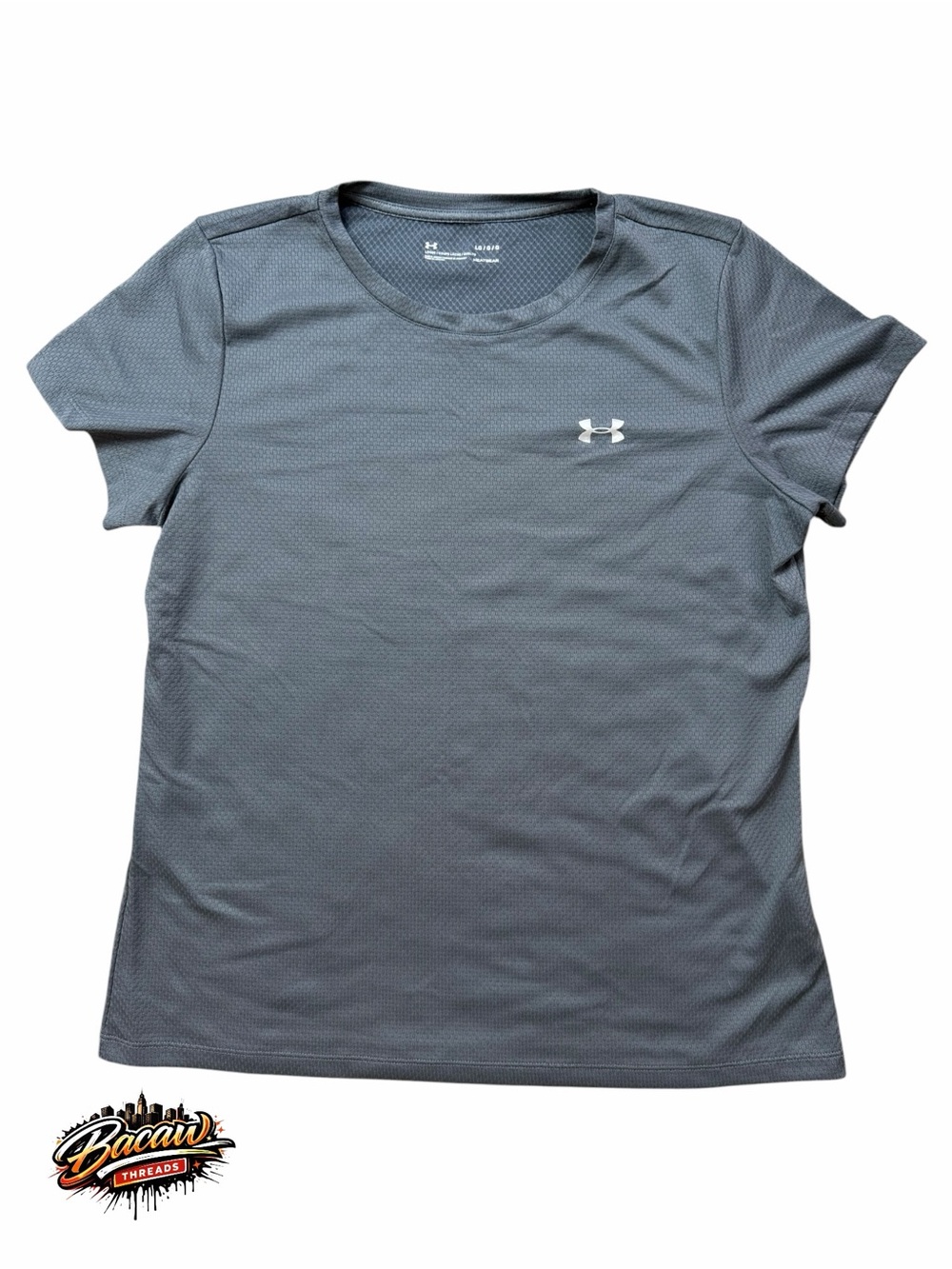 Under Armour Women's Heat Gear Gray Short Sleeve Performance Tee